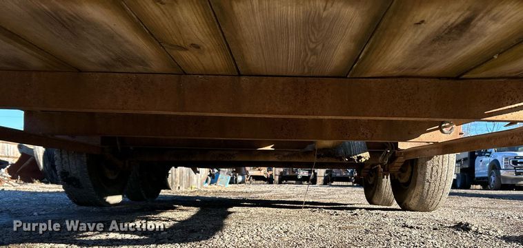 image for item NJ9511 1990 Belshe  WB-2 equipment trailer