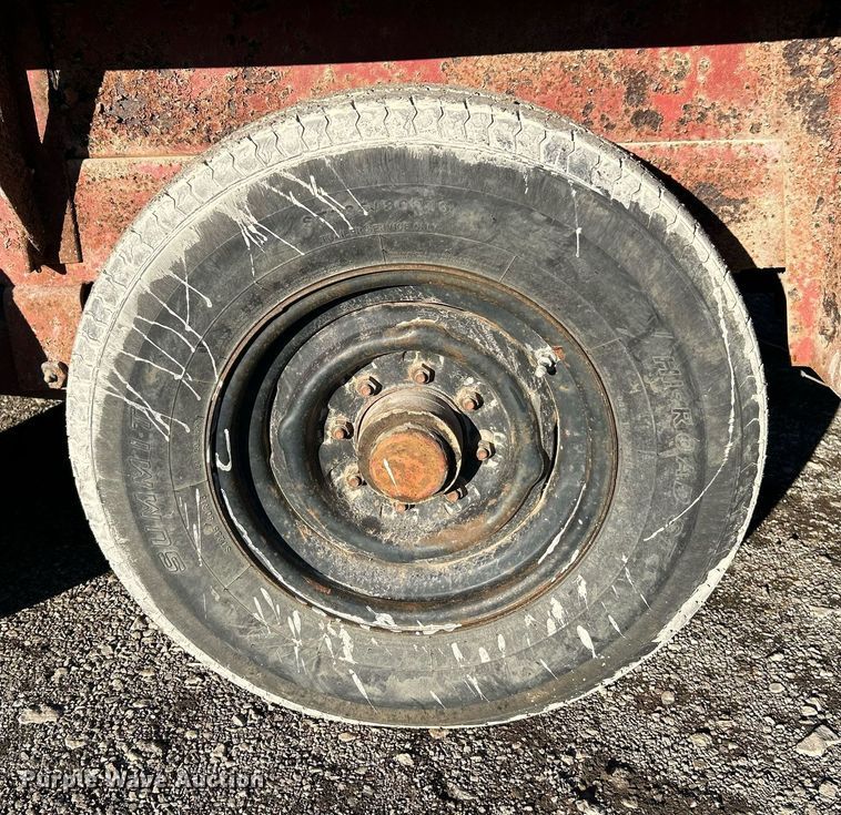 image for item NJ9511 1990 Belshe  WB-2 equipment trailer