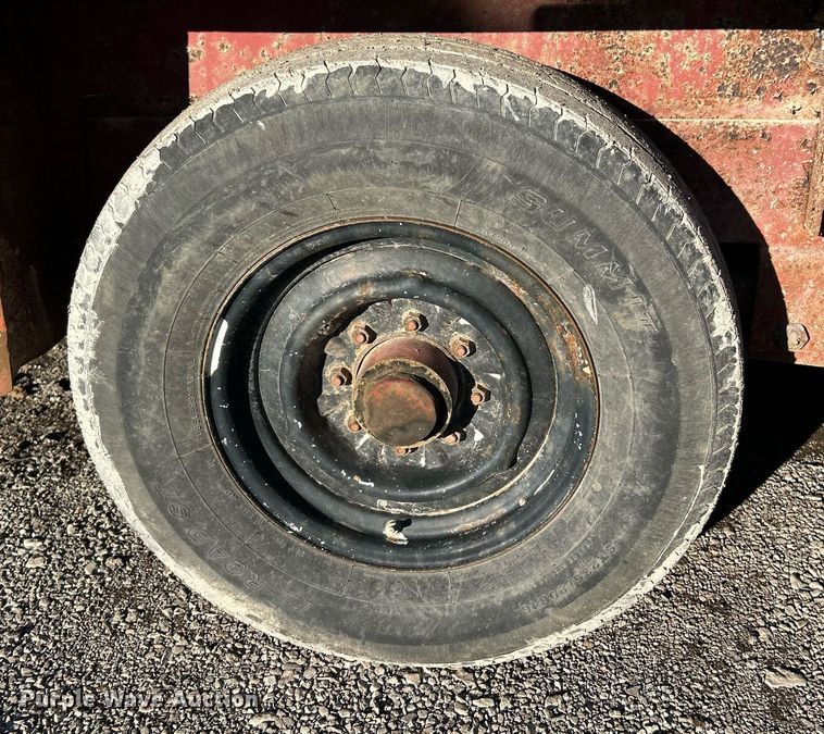 image for item NJ9511 1990 Belshe  WB-2 equipment trailer