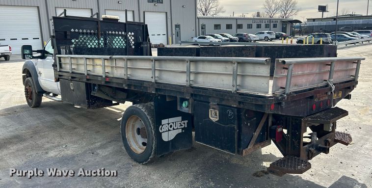 image for item NJ9515 2011 Ford F550 Super Duty XL flatbed truck