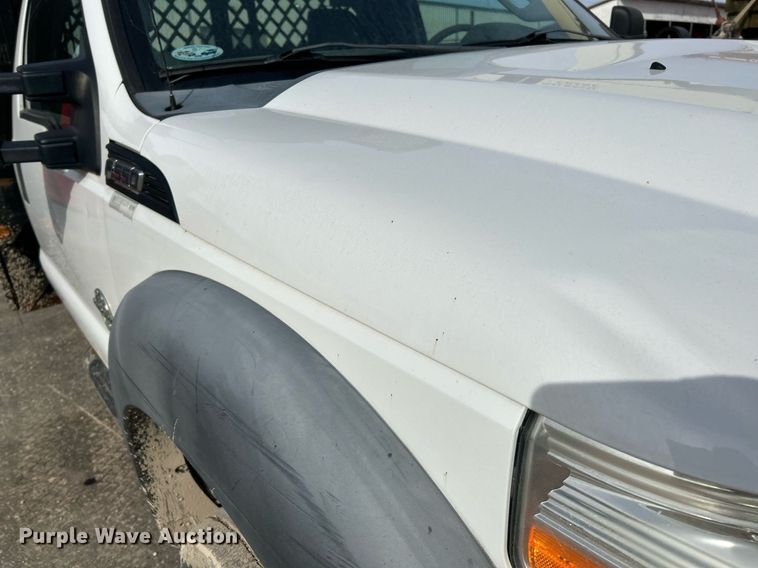 image for item NJ9515 2011 Ford F550 Super Duty XL flatbed truck