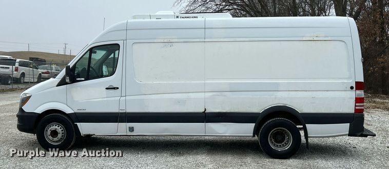 image for item NJ9524 2016 Mercedes Benz Sprinter 3500 Bluetec  refrigerated van