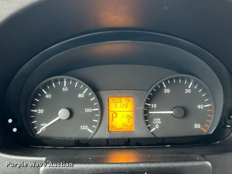 image for item NJ9524 2016 Mercedes Benz Sprinter 3500 Bluetec  refrigerated van