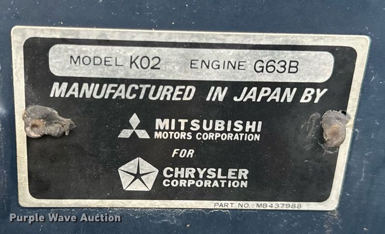 image for item NM9247 1987 Dodge Ram 50 pickup truck