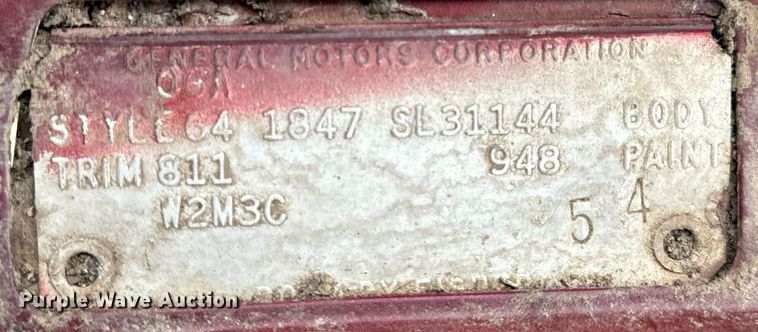 image for item NM9255 1964 Chevrolet Impala 