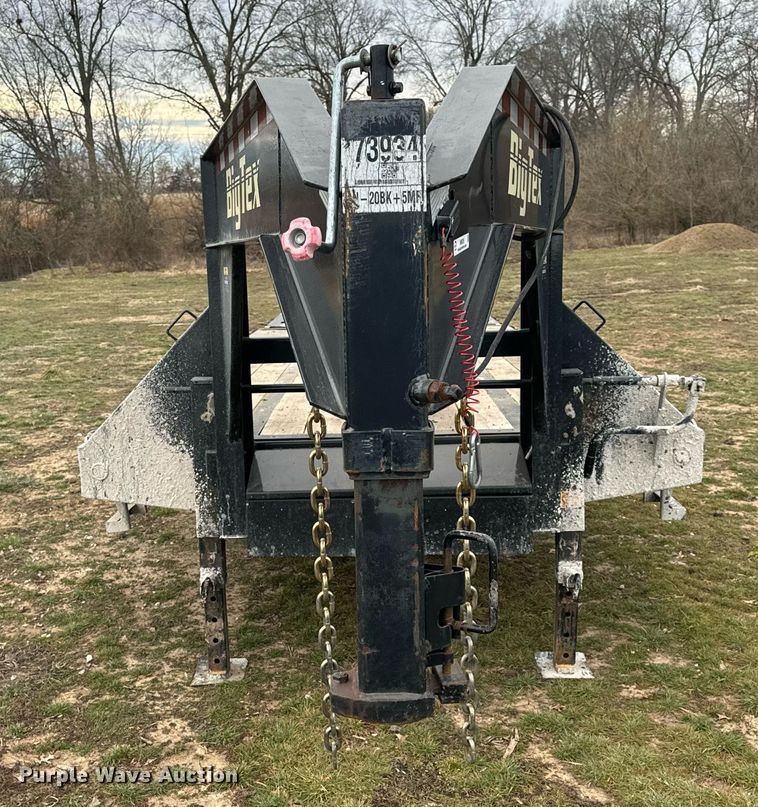 image for item NM9295 2019 Big Tex 22GN-20BK+5MR equipment trailer