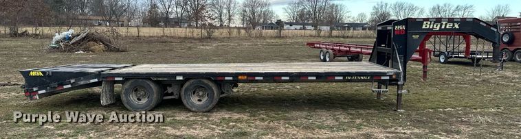 image for item NM9295 2019 Big Tex 22GN-20BK+5MR equipment trailer