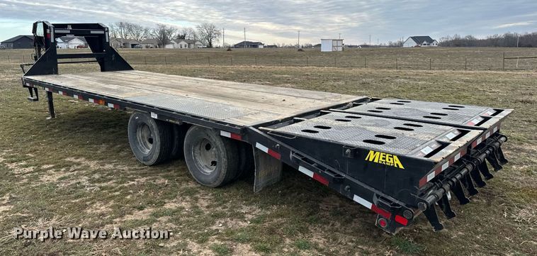 image for item NM9295 2019 Big Tex 22GN-20BK+5MR equipment trailer