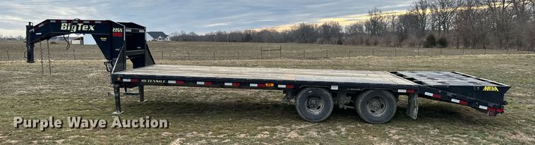 image for item NM9295 2019 Big Tex 22GN-20BK+5MR equipment trailer