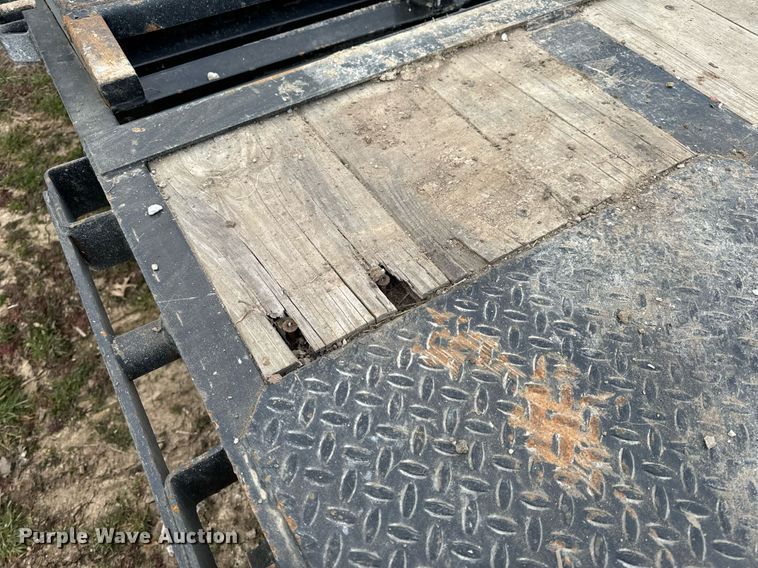 image for item NM9295 2019 Big Tex 22GN-20BK+5MR equipment trailer