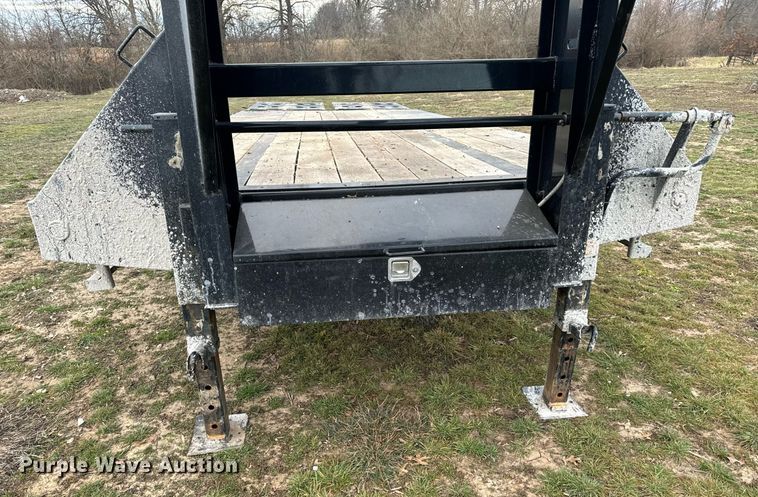 image for item NM9295 2019 Big Tex 22GN-20BK+5MR equipment trailer