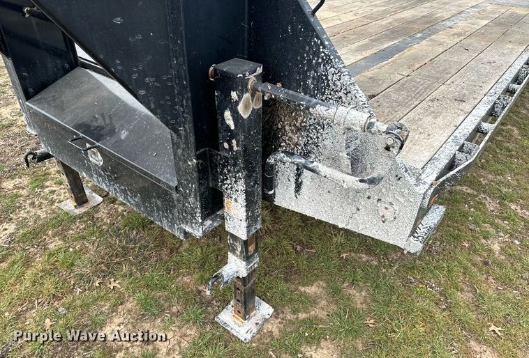 image for item NM9295 2019 Big Tex 22GN-20BK+5MR equipment trailer