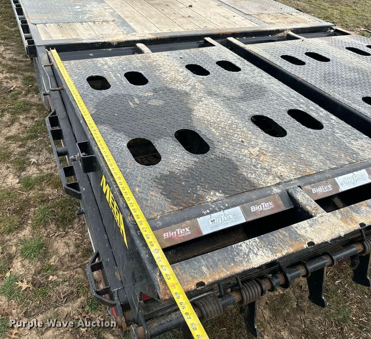 image for item NM9295 2019 Big Tex 22GN-20BK+5MR equipment trailer