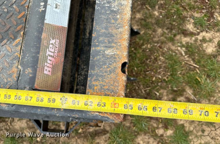 image for item NM9295 2019 Big Tex 22GN-20BK+5MR equipment trailer