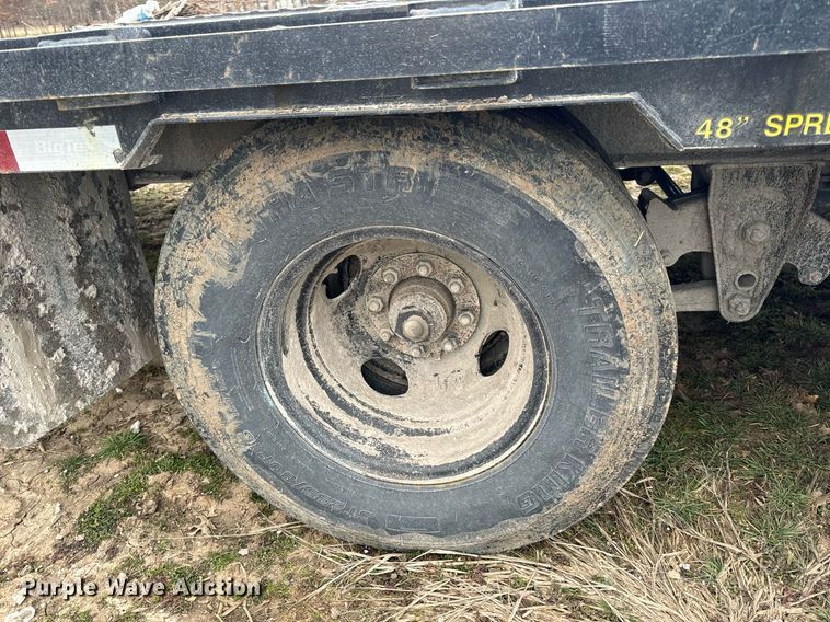 image for item NM9295 2019 Big Tex 22GN-20BK+5MR equipment trailer