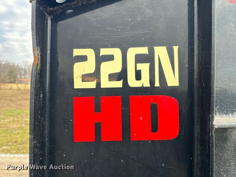 image for item NM9295 2019 Big Tex 22GN-20BK+5MR equipment trailer