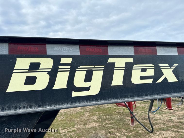 image for item NM9295 2019 Big Tex 22GN-20BK+5MR equipment trailer