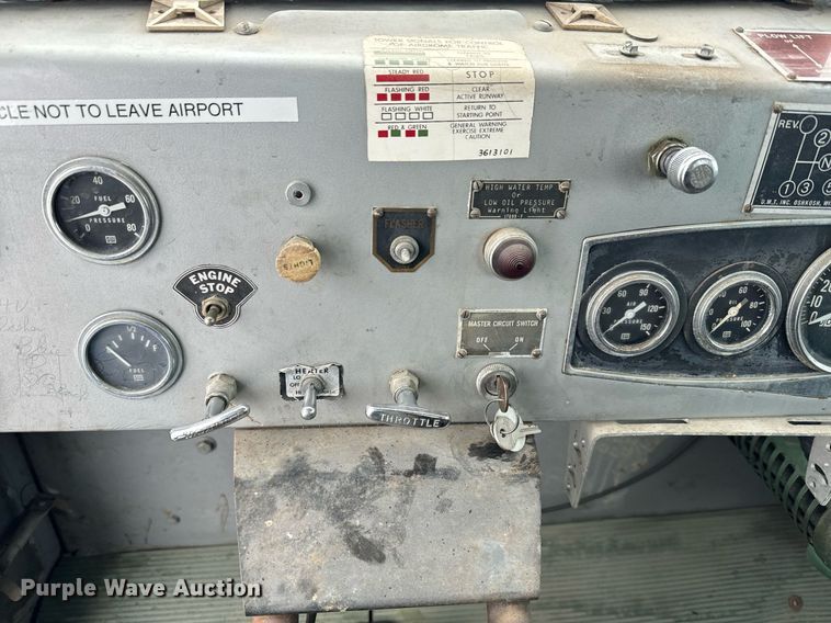 image for item NN9363 1975 Oshkosh W-1700-15 snowblower truck