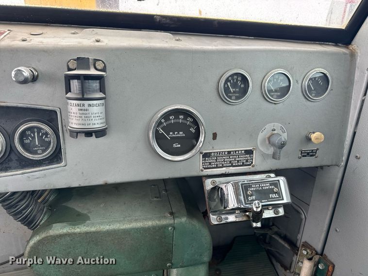 image for item NN9363 1975 Oshkosh W-1700-15 snowblower truck