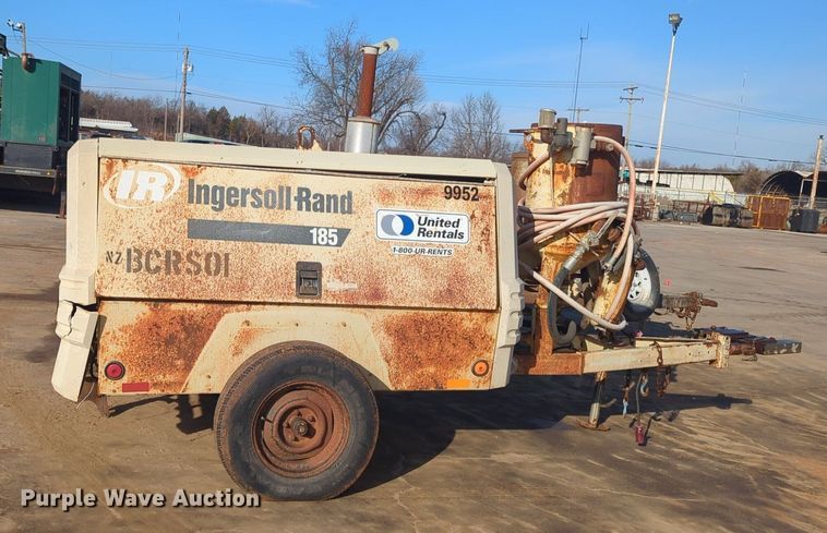 image for item OD9201 2006 Ingersoll Rand  185  air compressor