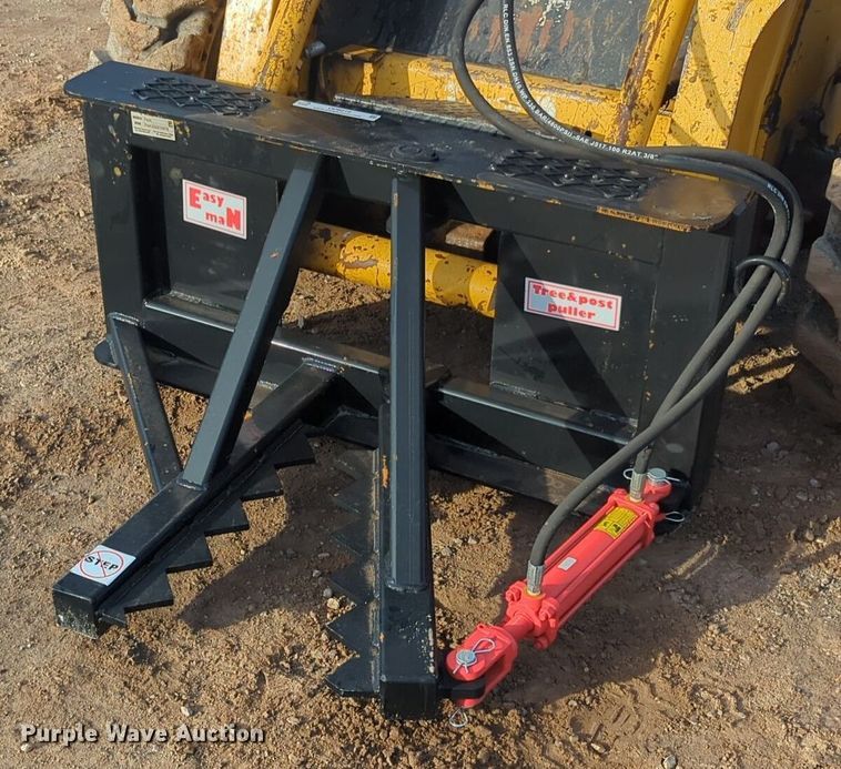 image for item OD9218 2023 Industrias America skid steer tree puller