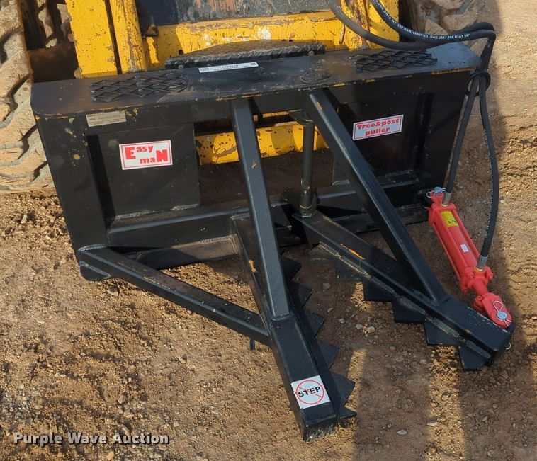 image for item OD9218 2023 Industrias America skid steer tree puller