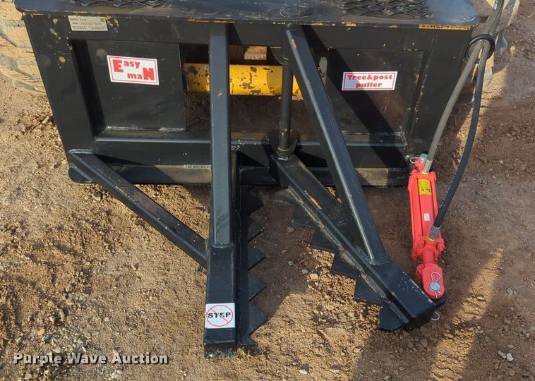 image for item OD9218 2023 Industrias America skid steer tree puller