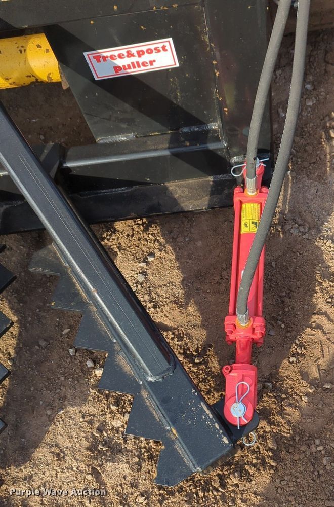 image for item OD9218 2023 Industrias America skid steer tree puller