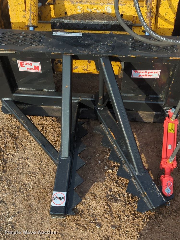 image for item OD9218 2023 Industrias America skid steer tree puller