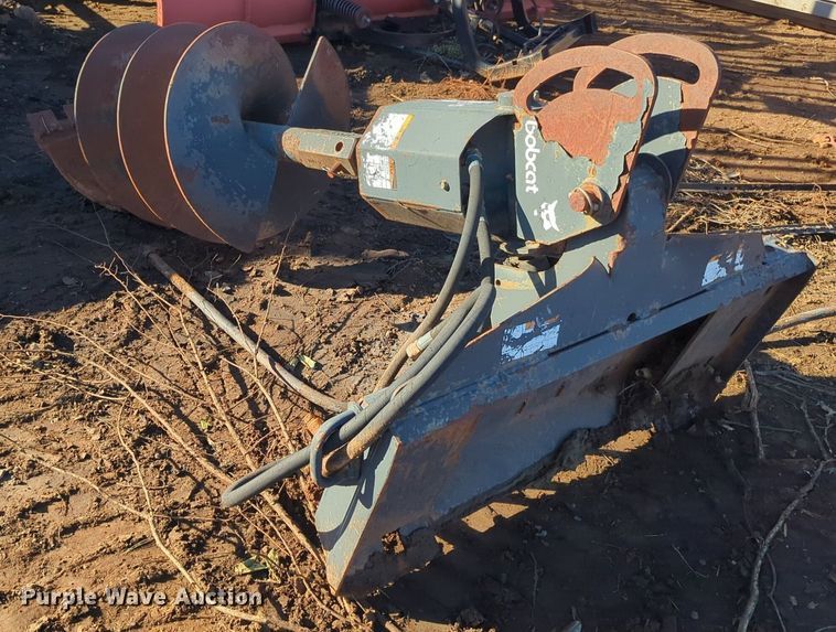 image for item OD9230 Bobcat 15 skid steer auger