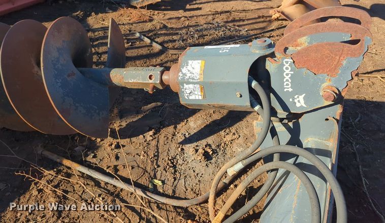 image for item OD9230 Bobcat 15 skid steer auger