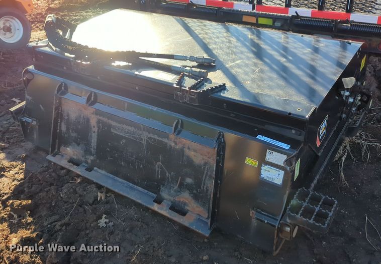 image for item OD9231 Caterpillar BP118C  skid steer sweeper