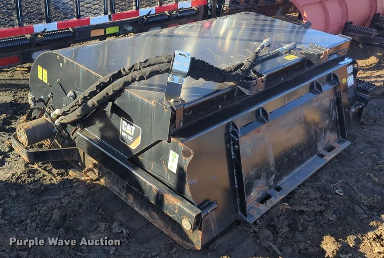 image for item OD9231 Caterpillar BP118C  skid steer sweeper