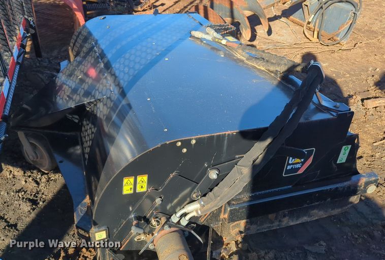 image for item OD9231 Caterpillar BP118C  skid steer sweeper