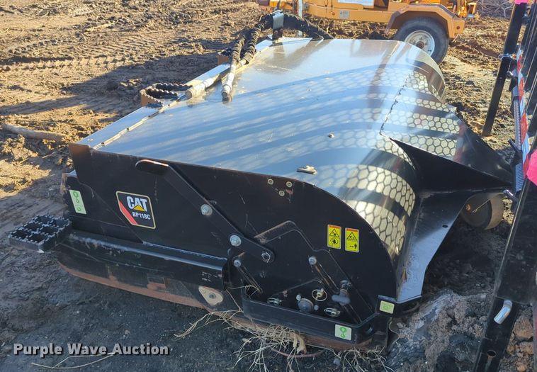 image for item OD9231 Caterpillar BP118C  skid steer sweeper