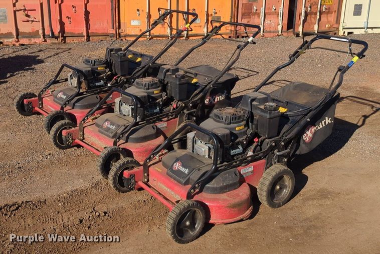 image for item OD9238 (3) Exmark Commercial 30 X-Series mowers 