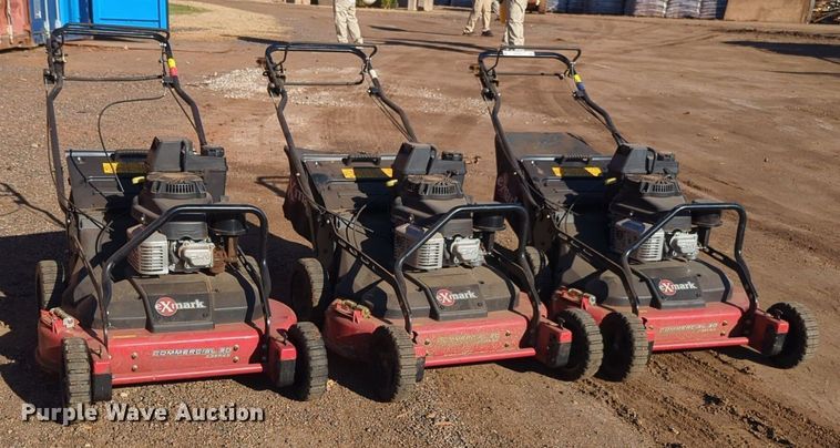image for item OD9238 (3) Exmark Commercial 30 X-Series mowers 