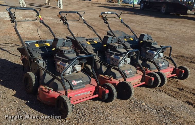 image for item OD9238 (3) Exmark Commercial 30 X-Series mowers 
