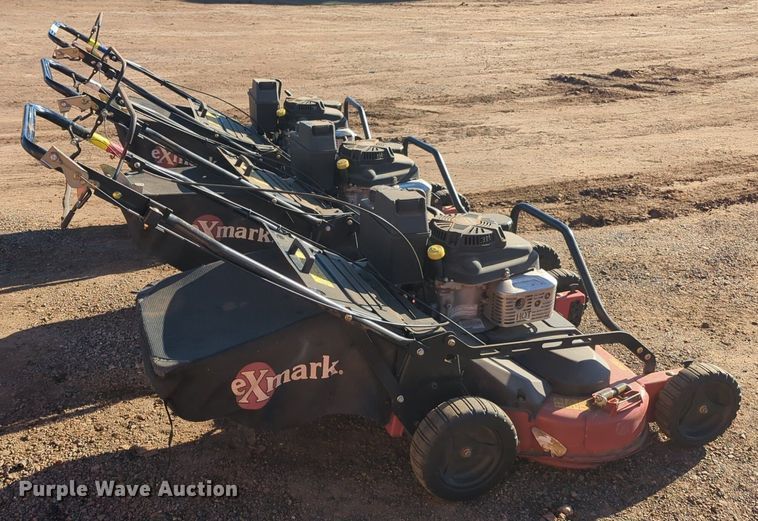 image for item OD9238 (3) Exmark Commercial 30 X-Series mowers 