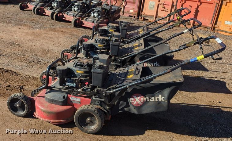 image for item OD9238 (3) Exmark Commercial 30 X-Series mowers 