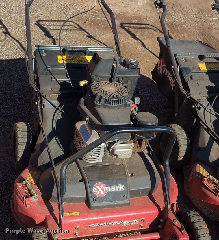 image for item OD9238 (3) Exmark Commercial 30 X-Series mowers 
