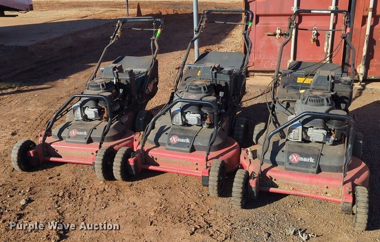 image for item OD9240 (3) Exmark Commercial 30 X-Series mowers