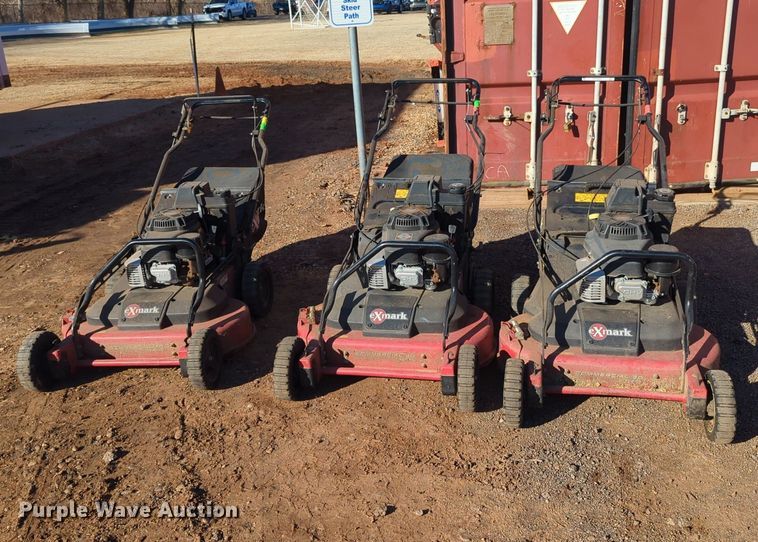 image for item OD9240 (3) Exmark Commercial 30 X-Series mowers