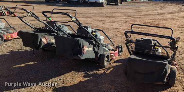 image for item OD9240 (3) Exmark Commercial 30 X-Series mowers