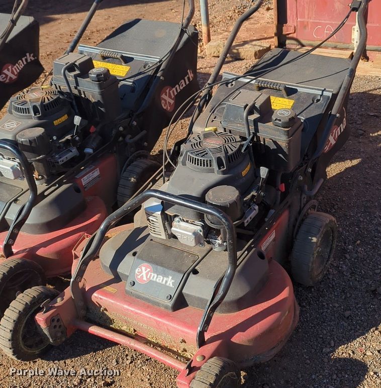 image for item OD9240 (3) Exmark Commercial 30 X-Series mowers