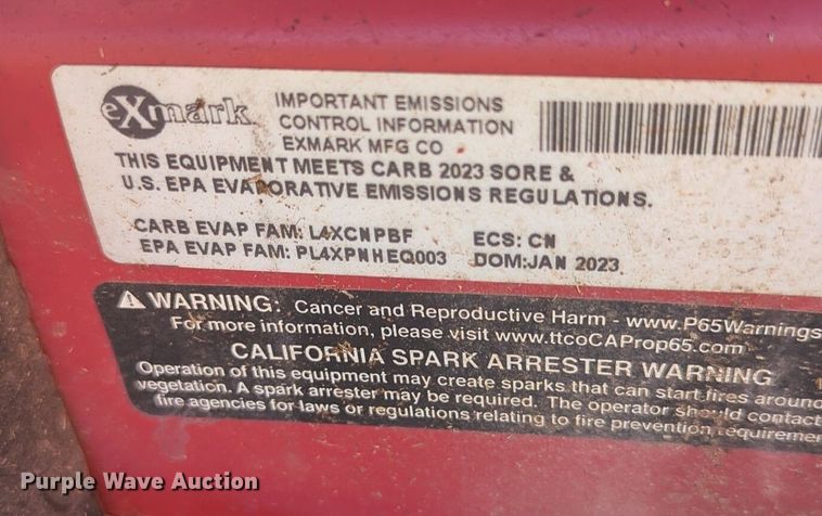 image for item OD9240 (3) Exmark Commercial 30 X-Series mowers