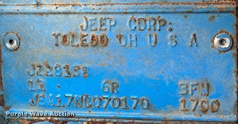 image for item OD9783 1977 Jeep Cherokee Chief SUV