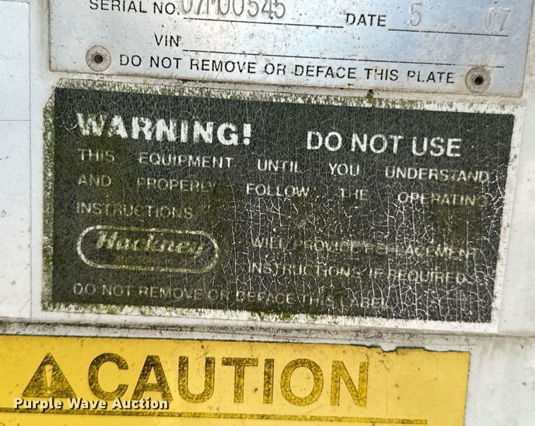 image for item OD9947 2007 GMC W4500 box truck