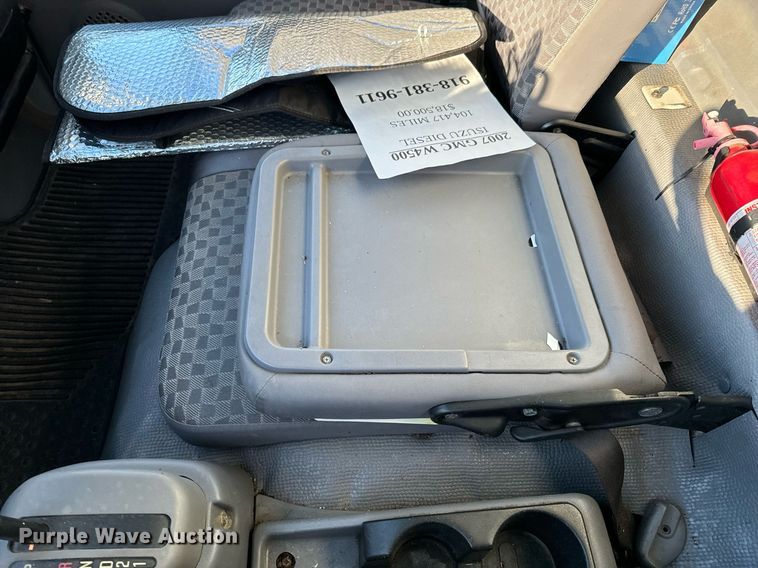 image for item OD9947 2007 GMC W4500 box truck