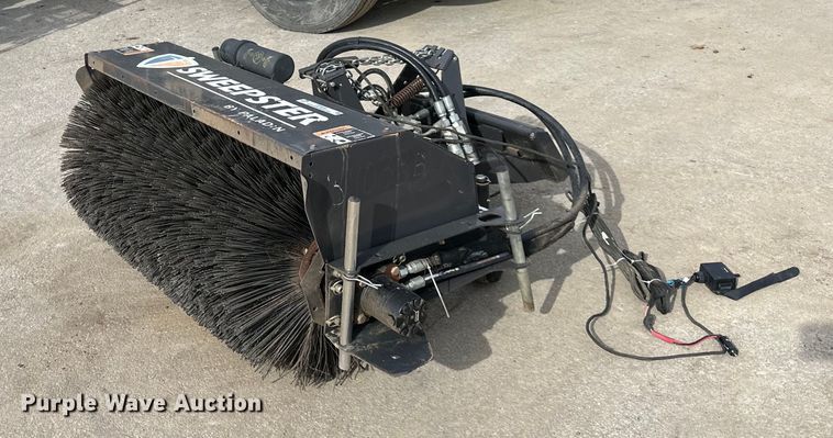 image for item OF9244 2018 Paladin Sweepster skid steer sweeper